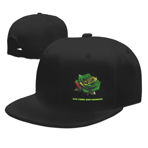 KWQDOZF Casquette de Baseball Classique avec Drapeau de Sao Tomé-et-Principe pour Homme et Femme, Casquette de Camionneur réglable à