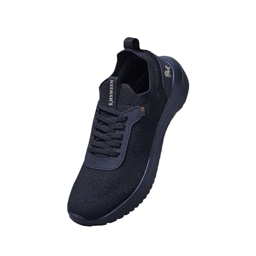 Image of Neeman's Daily Dasher Sneakers for Men | Breathable Knit Upper, Flexible Fit | Lightweight Everyday Comfort Shoes