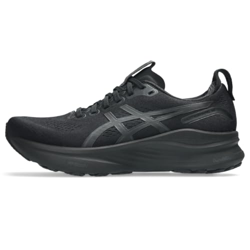 ASICS Men's Gel-Kayano 32 Running Shoes, 10.5, Black/Graphite Grey