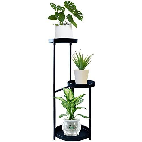 Unique Lifestyle Plant Stand Flower Pot Holder - Metal 3 Tier Corner Display Rack Planter (B0B34QFFSJ) Amazon Price History, Amazon Price Tracker