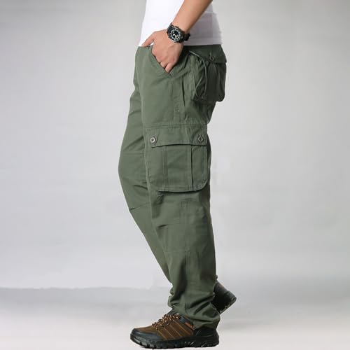 Mens Resort Wear 2025 Cargo Pants, MultiPants - High Stretch Multi-Pocket Durable,Silm Fit Stretch Pant for Men2