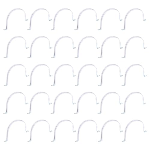 Colliers de serrage en U uxcell de 4,5 cm et brides de fixation pour tubes rigides