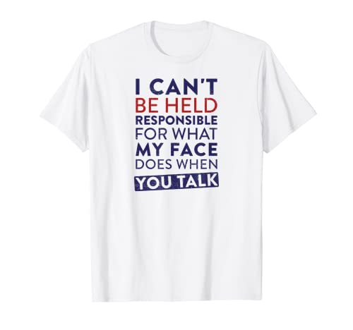 Camisa divertida con cita para hombres y mujeres | I Cant T Shirt Camiseta