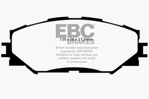 Image of EBC Brakes DP21791 Greenstuff 2000 Series Sport Brake Pad