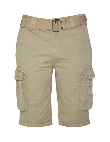 Pantalon Schott NYC TRBATLE70PKR pour homme en coton kaki