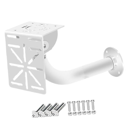 Folpus Soporte para Cámara de Vigilancia Soporte Mural para Cámaras Domo Soporte Ajustable para Cámaras de Material Acero y Aleación Adecuado para, L