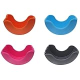 LBTODH 4 PCS Hamburger Holders Reusable Hamburger Container Boxes Adjustable Burger Fixed Box for Serving Burgers and Buns