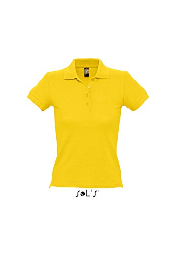 Polo femme en maille piquée haut coton respirant vêtement été chic décontracté