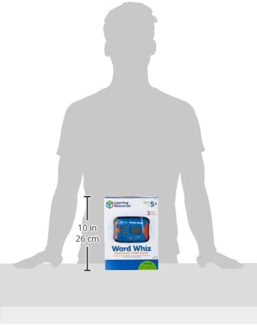 Studying Sources Phrase Whiz Digital Flash Card, Handheld Phrase Video games, Phrase Constructing Recreation for Youngsters, Digital Studying Video games, Ages 5+ 4 319gOIdoOoS. AC