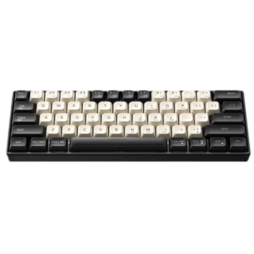 Clavier mécanique 61 touches avec touches PBT durables pour jeu PC