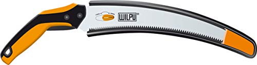 Preisvergleich Produktbild Astsäge 300mm gebogen, mit Gürteletui, Zugsäge, Handsäge, von Wilpu