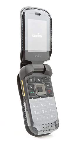 BELTRON Fitted Leather Case with Rotating Metal Belt Clip for Sonim XP3 - AT&T FirstNet Sprint Verizon (Built-in Screen & Keypad Protection) (NOT for T-Mobile XP3 Plus XP3900) - Thumbnail 3