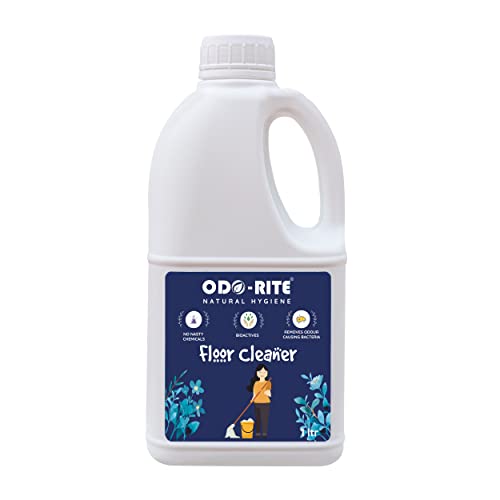 Image of ODO-RITE natural floor cleaner (1 Ltr) works on all surfaces Bio technological based chemical free Child and pet safe floor cleaner (1 Litre) (1 Litre)