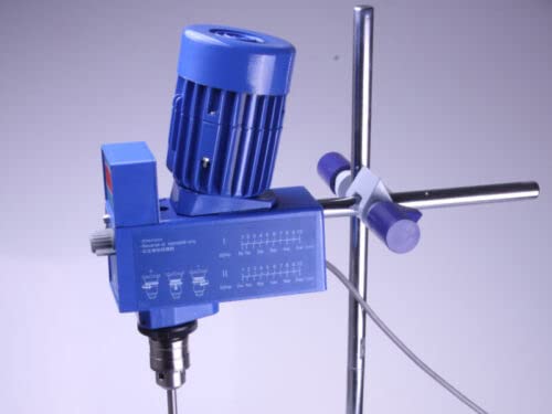 20L Electric Lab Digital Overhead Stirrer Mixer w/Stirring Sharft 2000rpm 220V