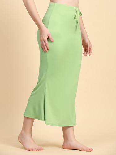 Image of TRENDMALLS Women's Polyester Spandex Saree Shapewear Petticoat for Women, Cotton Blended,Petticoat,Skirts for Women,Shape Wear Dress for Saree Shaper