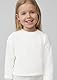 s.Oliver Oversized Sweatshirt mit Rückenprint Ecru 128/134