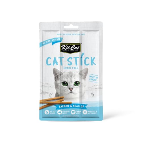 Kit Cat Cat Stick - Salmone & Vieiras 15 g Snack semiumido per gatti