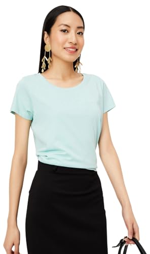 Image of Max Plus Size Women Solid T-Shirt