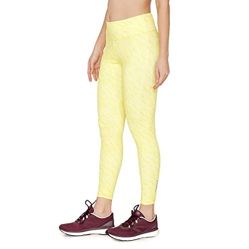 Image of Zelocity High Rise Quick Dry Leggings - Yellowtail
