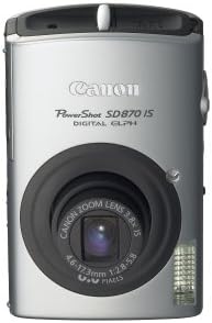 Canon PowerShot SD870IS 8MP Digital Camera with 3.8x Wide Angle Optical Image Stabilized Zoom (Black)