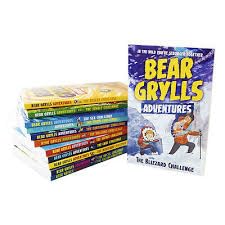 Bear Grylls Survival Adventures – Complete 12-Book Collection      Paperback – August 11, 2021