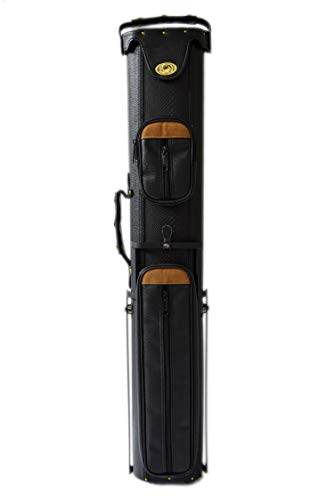 2x4 Hard Pool Cue Case 2B4S Billiard Stick Carrying Cue Case with Stand (03)