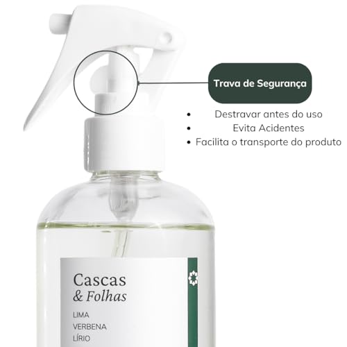 MINERVA - Kit Combo Vela Aromática 200g e Home Spray Aromatizador de Ambientes 250ml (Capim Limão)