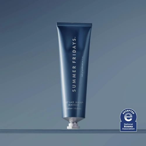 Summer Fridays S021-01-0002 Jumbo Jet Lag Mask - Hydrating Face Mask + Moisturizer - Made With Hyaluronic Acid, Niacinamide, Glycerin + Antioxidants thumb #1