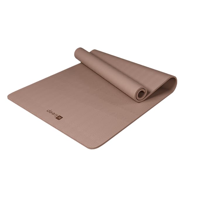 KEEP Yoga Mat - Premium 9mm Thick Exercise Mat Anti-Tear 32 Extra Wide Fitness Mat with Strap for
