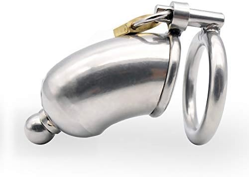 TangQian Edelstahl Peniskäfig 50mm Modell 61