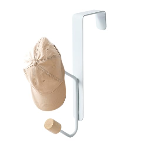 Erconsso Gancio da Porta,Supporto Anti Graffio Per Appendini Porta | Rack Metallo Robusto Riusabile per Cappotti Camera da Letto Soggiorno Bagno Cucina Cappelli Borse Vestiti Asciugamani