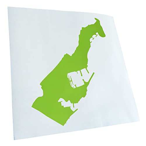 Kiwistar Monaco - Pegatinas para contorno de contorno (25 unidades), color neón mate