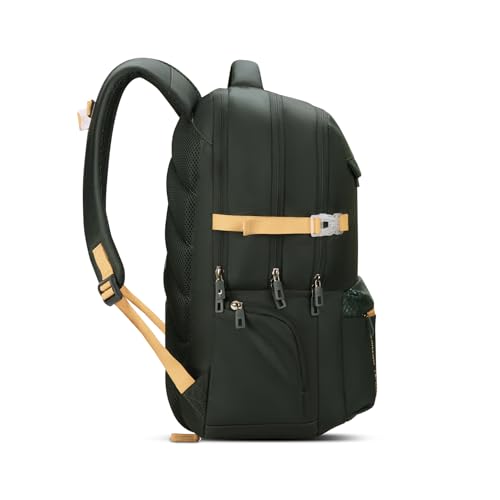 Image of Skybags Ontrak 17 Inch Compatible Laptop Backpack 30L | 3 Compartments with Quick-Access Front Pocket & Rain Cover | Air-Mesh Back Panel & Side Pocket | Office & Travel Backpack for Men & Women