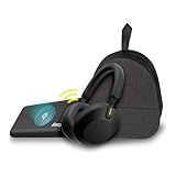Sony WH-1000XM5 Wireless Noise Canceling Over-Ear Headphones (Black) with Accessory Bundle (2 Items)
