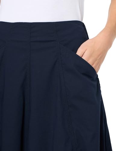 Nautica Women's Ripstop Midi Solid Skirt2