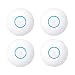 UniFi nanoHD UAP-nanoHD-US Compact Dual Band Wave2 Enterprise Wi-Fi 4x4 MIMO 1730 Mbps (4-Pack)