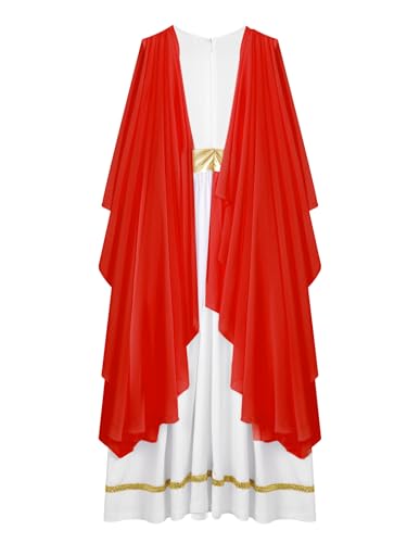 Disfraz Toga para Niñas Estilo Griego Antiguo miniatura 4