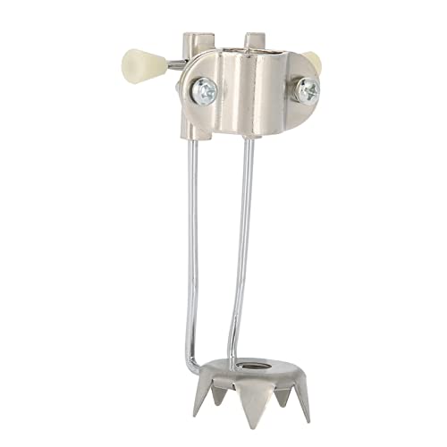 Chrees Eisgriff für Gehstock - Anti-Rutsch, Silber, Classic, Bergsteigen, Wandern, Eis und Schnee