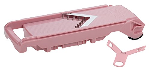 Genius Nicer Dicer Fusion Smart | 23 Parts | incl. nicer twist | Cutting | Slicing | Dicing | Julietti | Spirals | Known from TV | NEW ruby-red