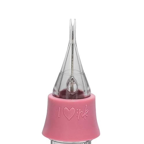 Tina Davies PIXL Cartridge, 1 Round Liner Long Taper Disposable Cartridge for Eyebrows Lips, Eyelids