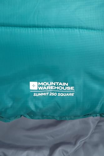 Mountain Warehouse Summit 250 Sleeping Bag - 3/4 Season Insulated & Mummy Shaped Bag - For Spring Summer, Camping & Trekking - Image 6