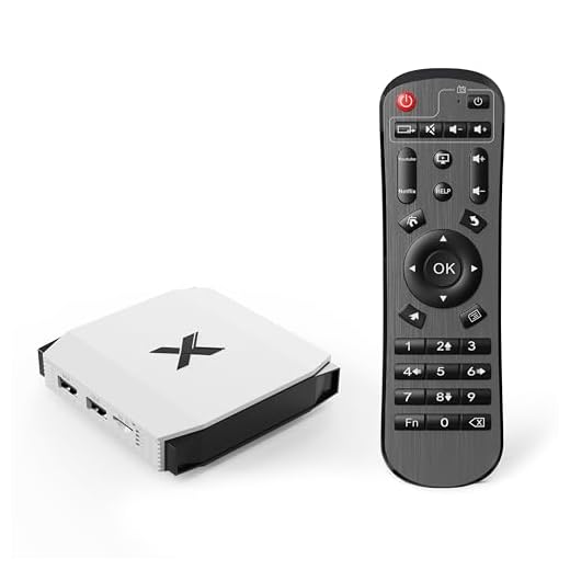 Android TV Box 4 GB RAM 32 GB ROM, Box Multimedia Intelligente 4 K@60Hz HDR, Processore Quad Core, WiFi Bi-Band 2.4G/5G, Bluetooth 5.0, Porte USB RJ45 HDMI AV SPDIF, Estensione scheda TF