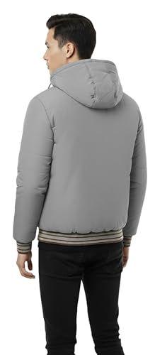 Image of Export Quality Reversible Puffer Jacket in GLD Material best for Winterwear /Hiking /Biking /Camping /Mountaineering /Fashion & Casual Wear(Control Temperature up to 3 Degree Celsius)(3C)