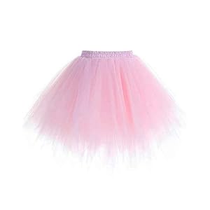 Timormode Damespetticoat, tulerok, dansrok, mini-skaterrok, volwassenen, balletrok om te dansen, voor carnaval, kostuums