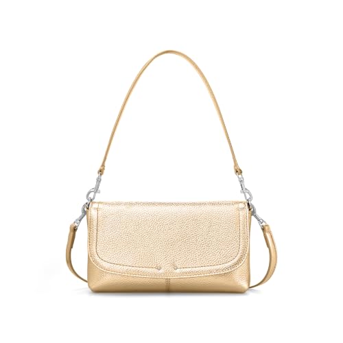 Image of befen Genuine Leather Small Crossbody Bags for Women, RFID Clutch Purses