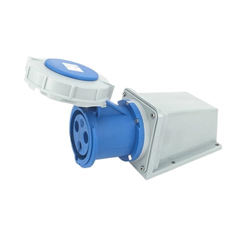 Base de enchufe de superficie 3P 125A IP67 trifásica estanca de cuatro polos GP 1381