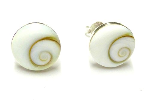 Orecchini a lobo a forma di occhio di Shiva in