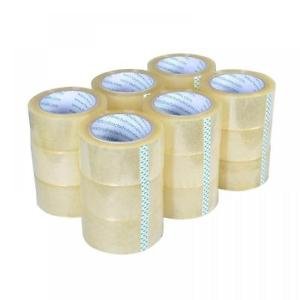 3" Box Tape Heavy duty 24 Rolls of 2mil x 110 yard Free Fast Shipping USA