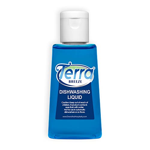Terra Breeze Tiny Dish Soap Detergent, 1.6 Oz (Case Of 144) #TOP27