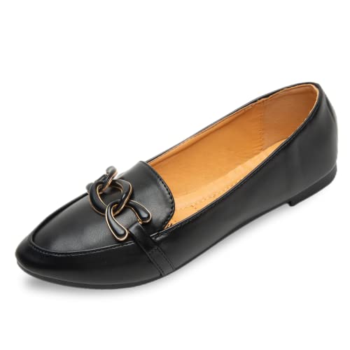Sixth Street Womens Casual Comfortable and Lightweight Ballerina Ballet Flats - Black - (Size-40) - SXT 013 (B0BB1PQKVM) Amazon Price History, Amazon Price Tracker